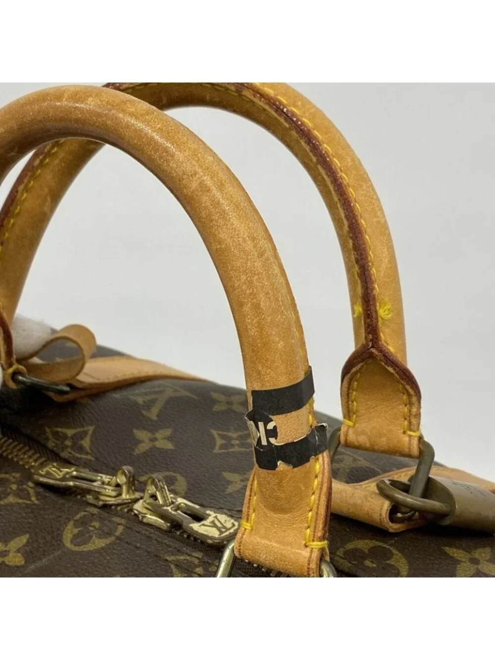 Louis Vuitton Boston Bag Monogram Keepall Bandouliere 50 Brown - Picture 10 of 10